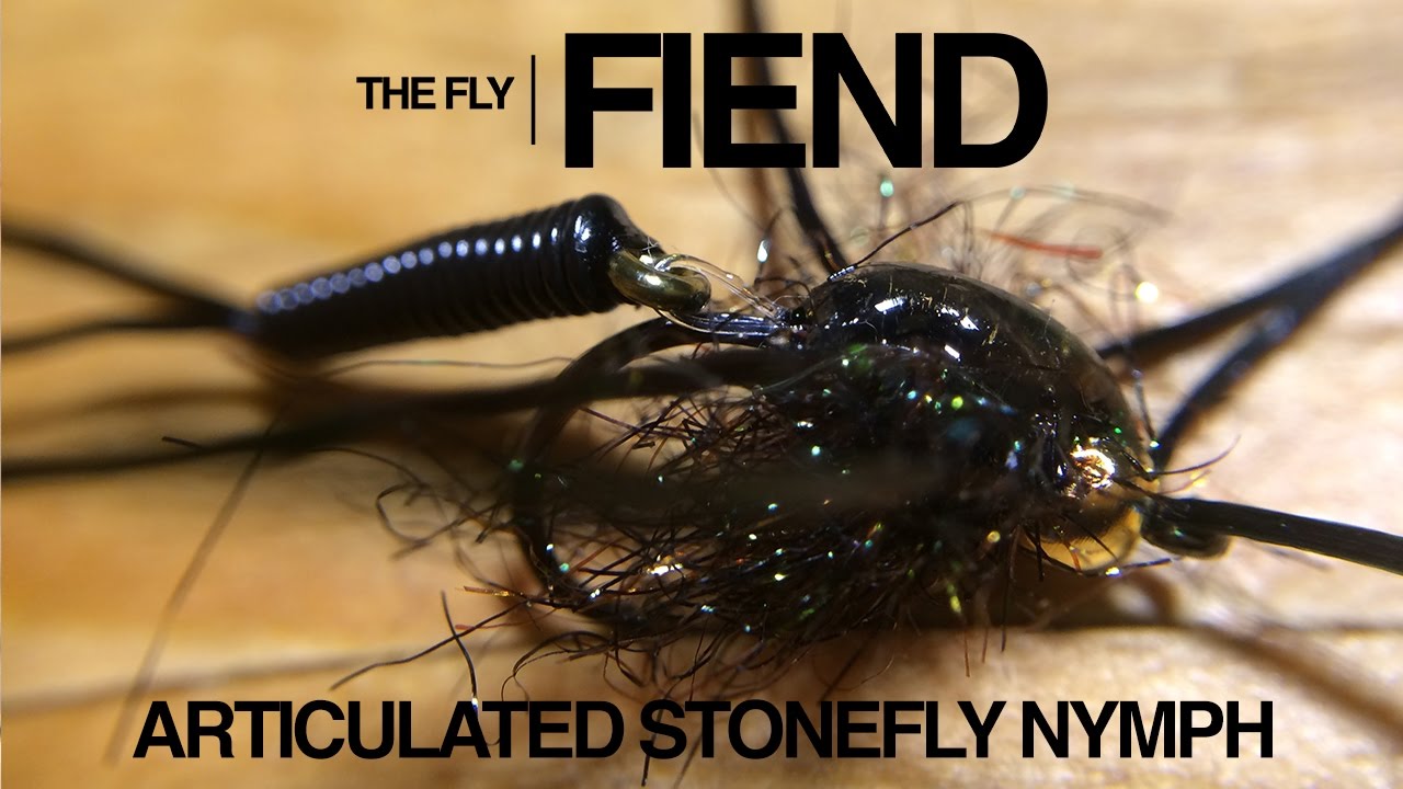 How To Tie The Articulated Stonefly Flylords Mag