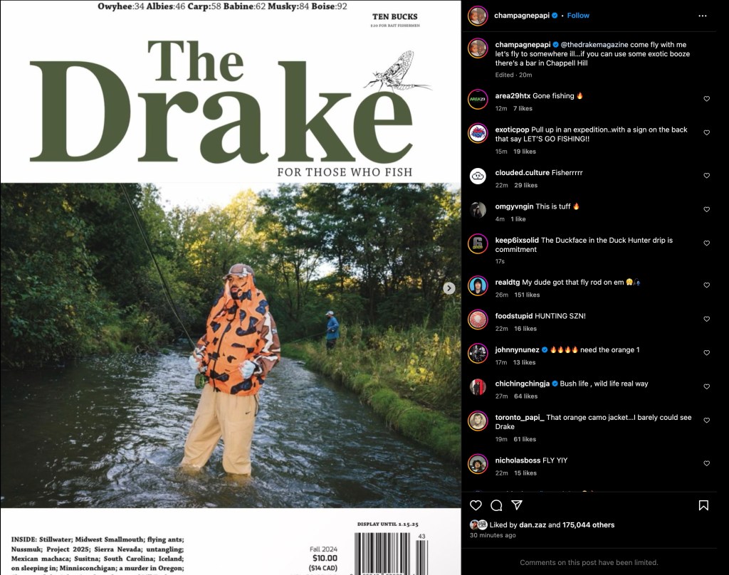 Drake Makes the Cover of The Drake - Flylords Mag
